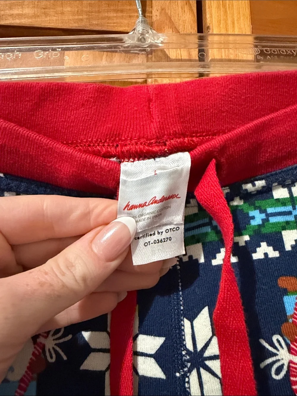 Hanna Andersson Gnome Sweet Gnome Long John Pajamas